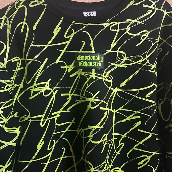 Beautiful Bastard “Emotionally Exhausted” crew neck sweatshirt. - Picture 5 of 11